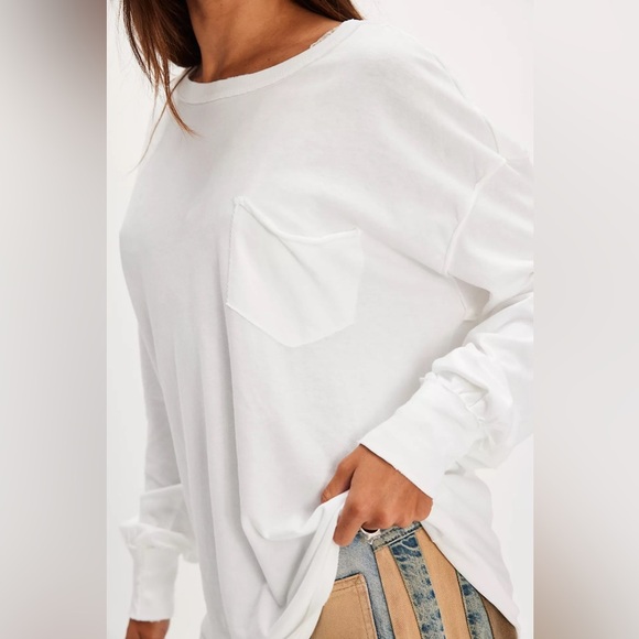 NWT Free People We The Free Fade Into You Tee - Picture 3 of 9